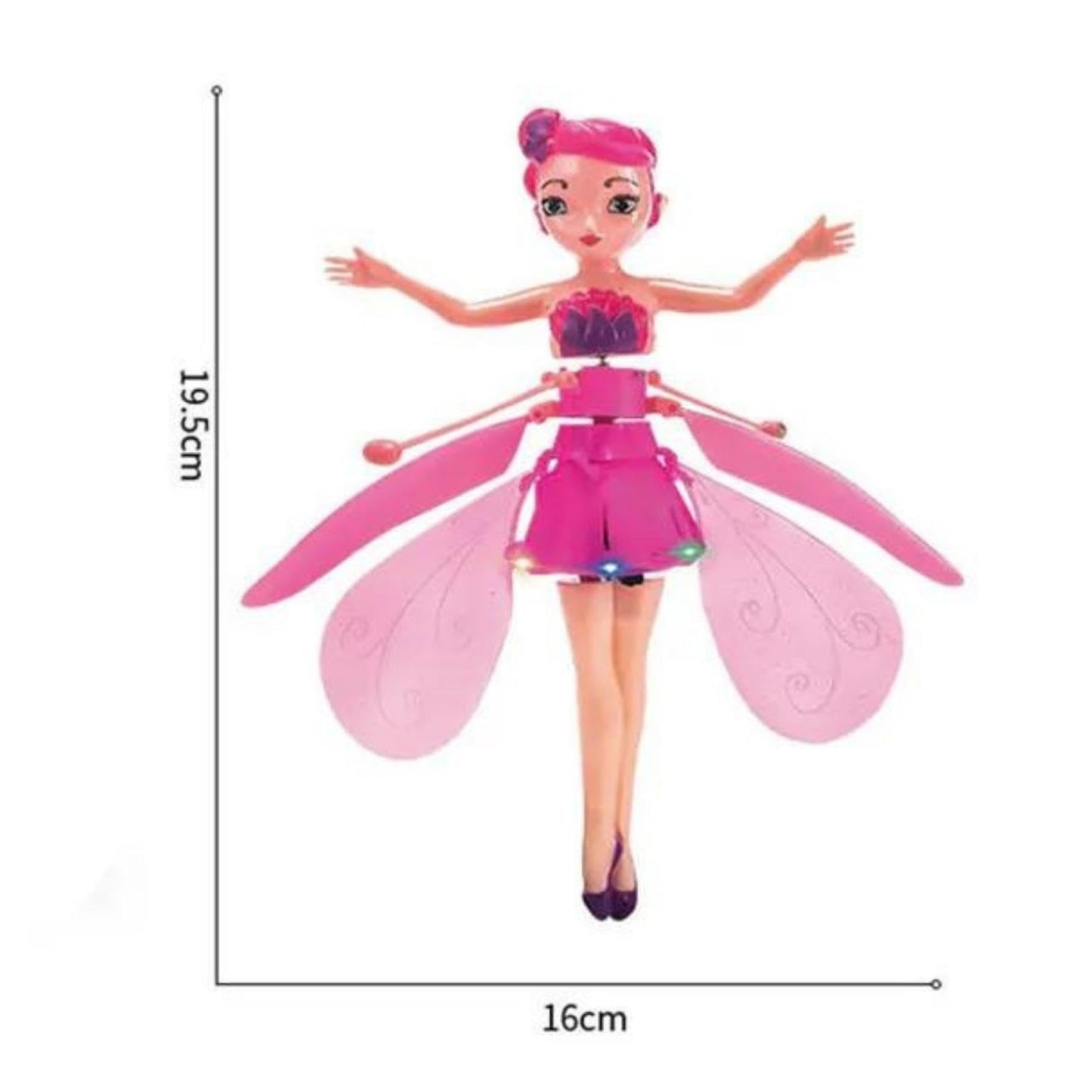 Flying Fairy Doll With Hand Sensor Control