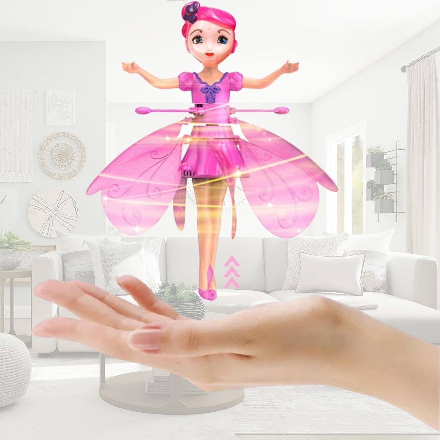 Flying Fairy Doll With Hand Sensor Control