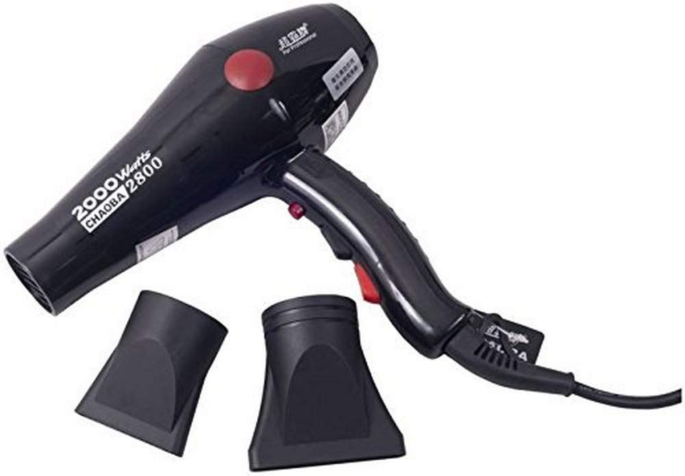 CHAOBA 2000 Watts Professional Hair Dryer (Black)