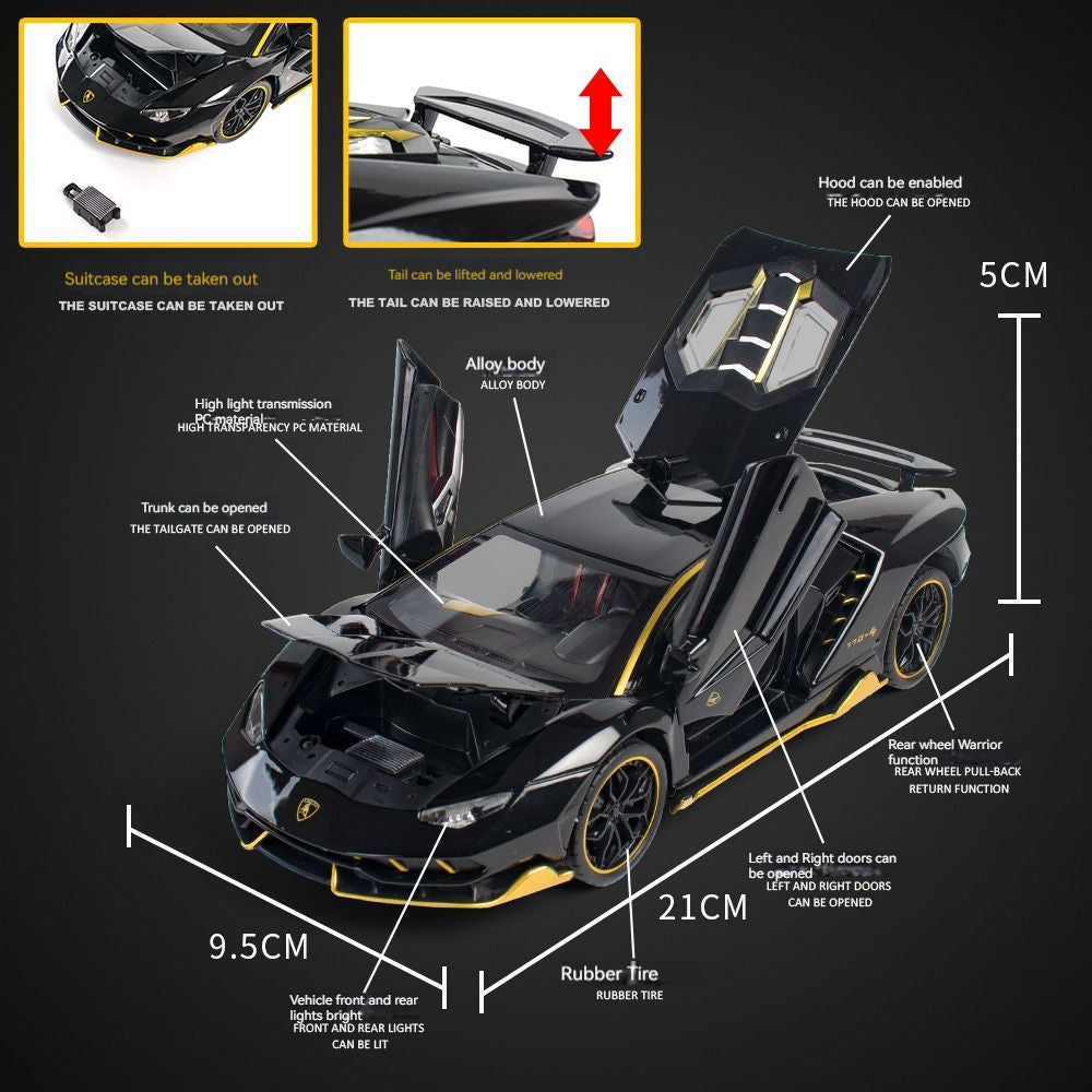 1:24 Lamborghini 770 Supercar Die-Cast Alloy Model