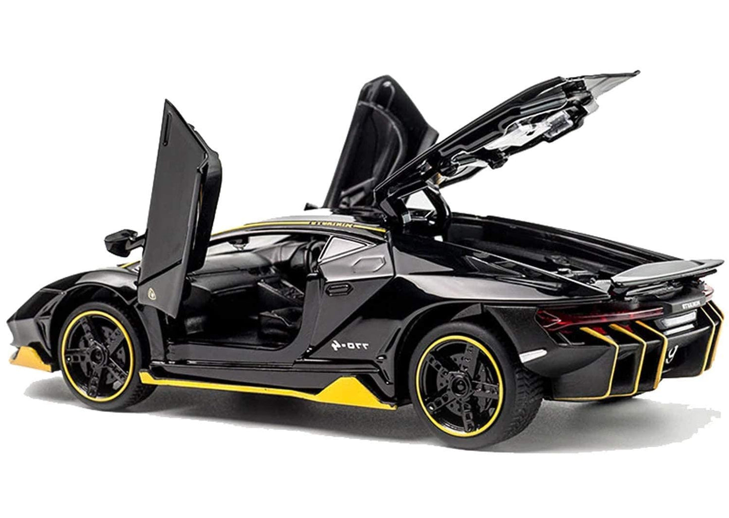 Lamborghini 1:32 Die-Cast Pull Back Car with Sound, Light & Openable Doors