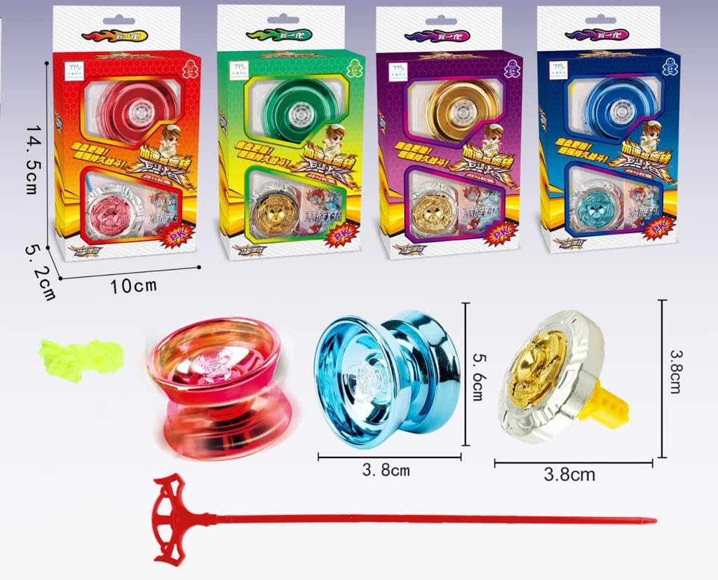 Metal Fusion Spinning Top & Yo-Yo for Kids