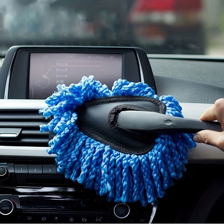 Mini Microfiber Car Cleaning Duster Brush - Soft Dash Duster for Car, Home, Kitchen, and other Cleaning