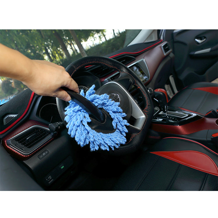 Mini Microfiber Car Cleaning Duster Brush - Soft Dash Duster for Car, Home, Kitchen, and other Cleaning