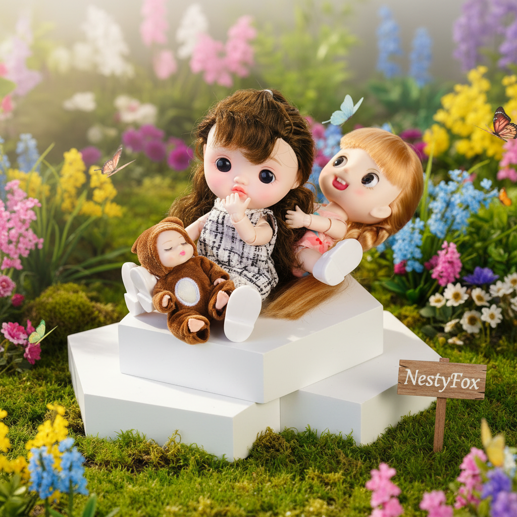 Premium Mini Doll - 22cm Collectible Toy for Kids Ages 3+