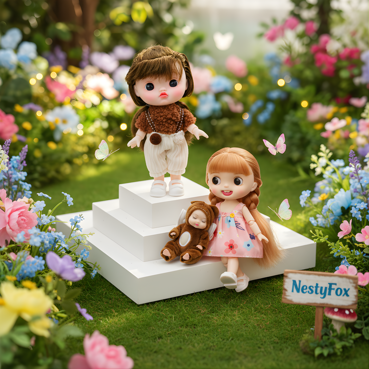 Premium Mini Doll - 22cm Collectible Toy for Kids Ages 3+