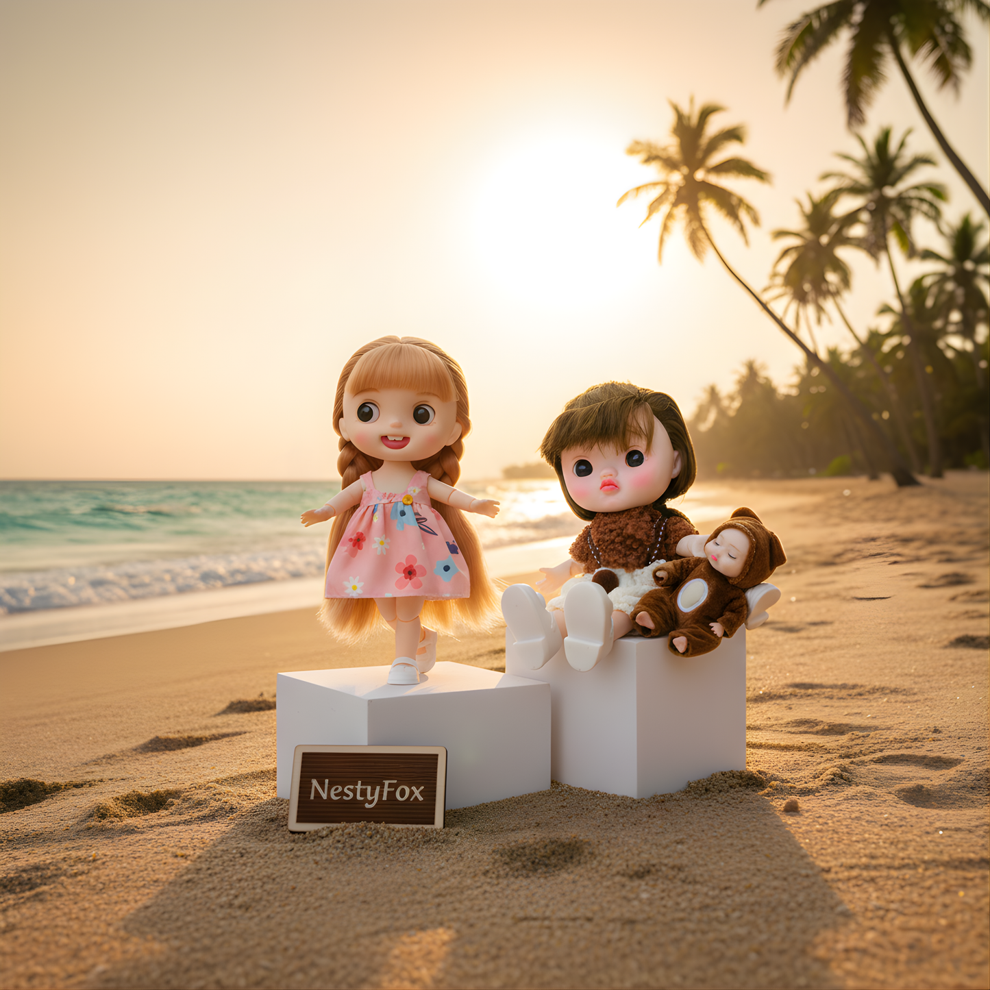 Premium Mini Doll - 22cm Collectible Toy for Kids Ages 3+