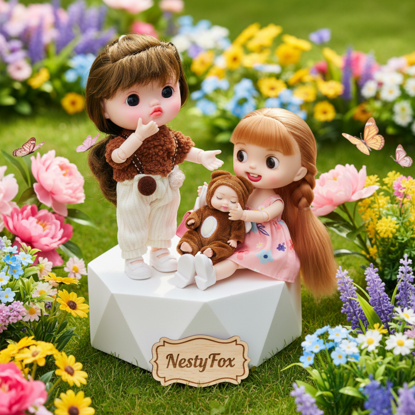 Premium Mini Doll - 22cm Collectible Toy for Kids Ages 3+