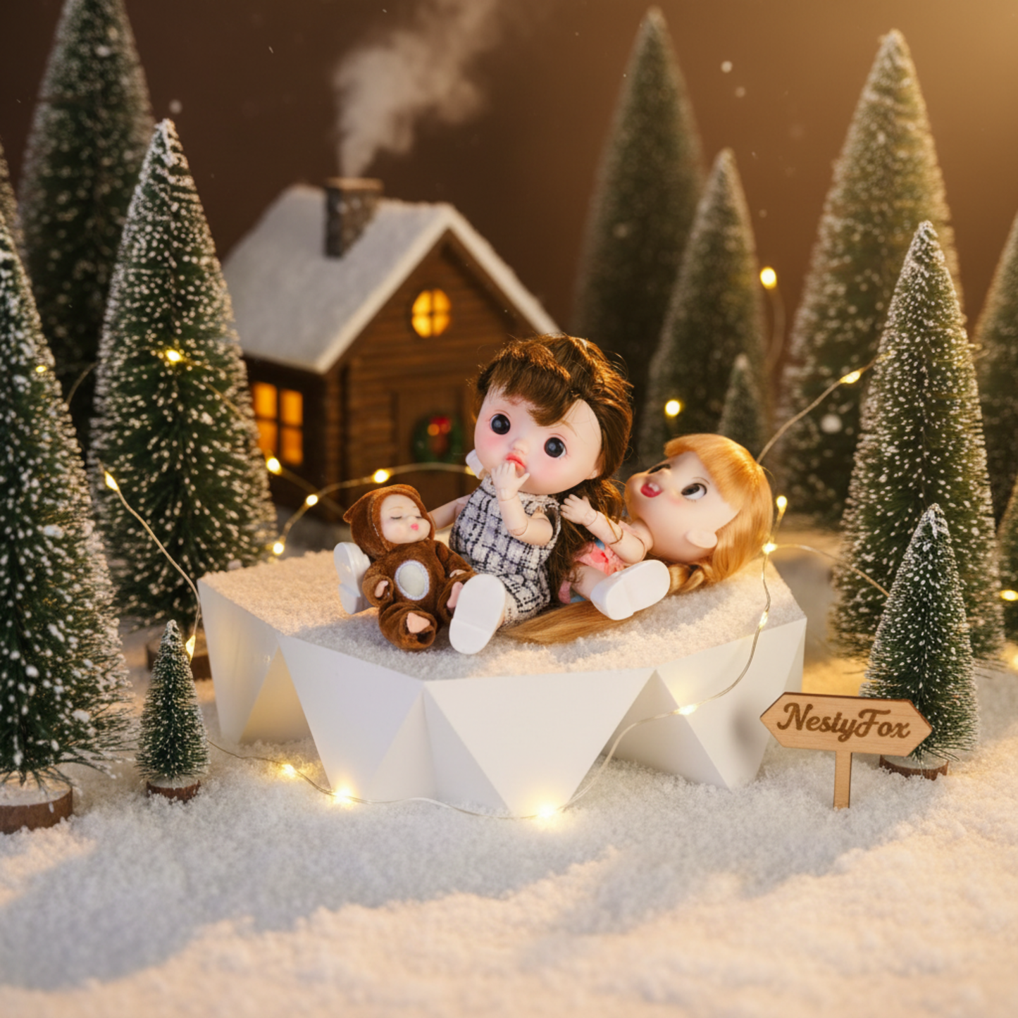 Premium Mini Doll - 22cm Collectible Toy for Kids Ages 3+