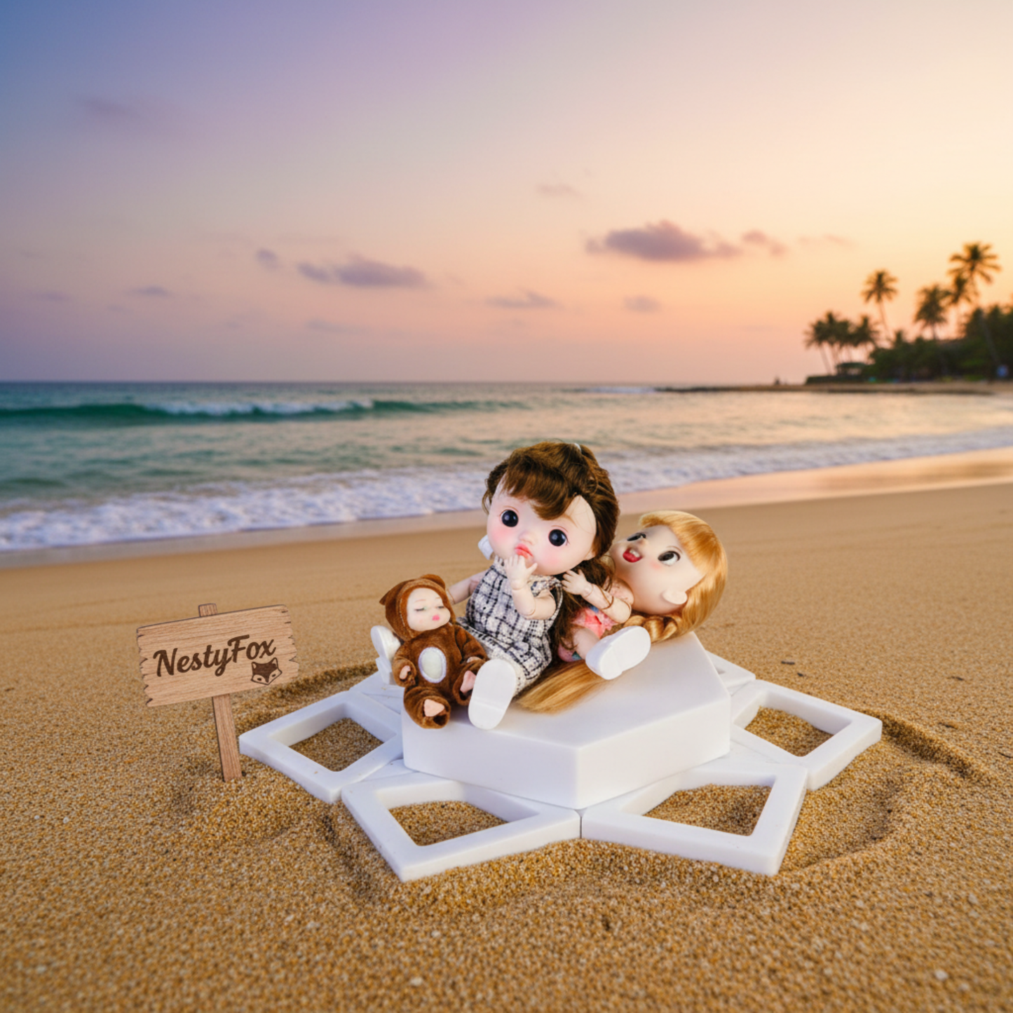 Premium Mini Doll - 22cm Collectible Toy for Kids Ages 3+