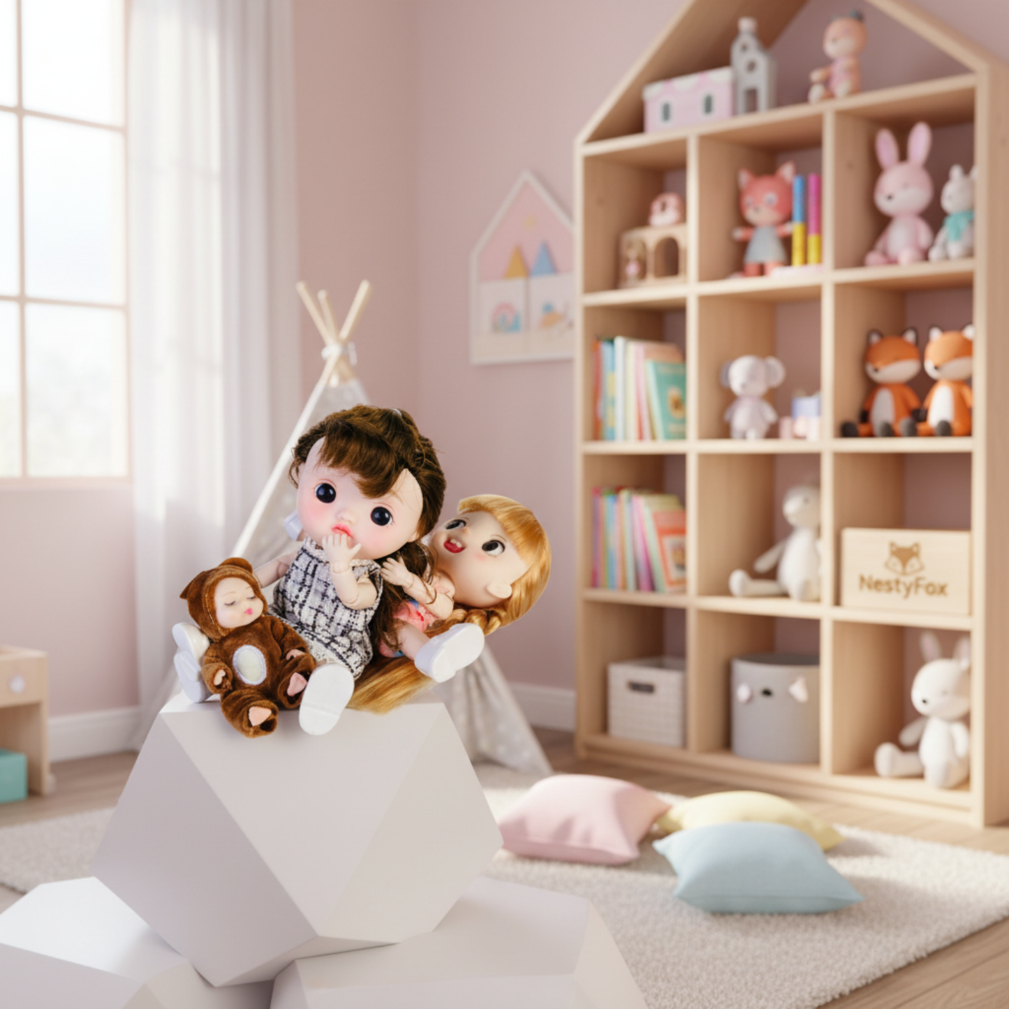 Premium Mini Doll - 22cm Collectible Toy for Kids Ages 3+