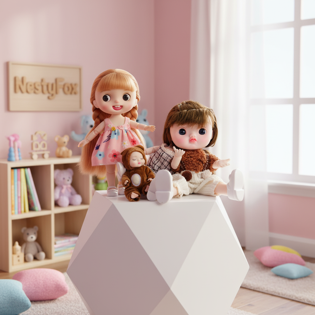 Premium Mini Doll - 22cm Collectible Toy for Kids Ages 3+