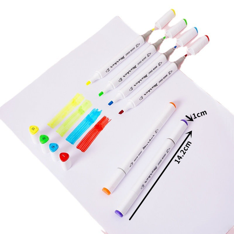 Double-Headed Acrylic Marker Set of 12