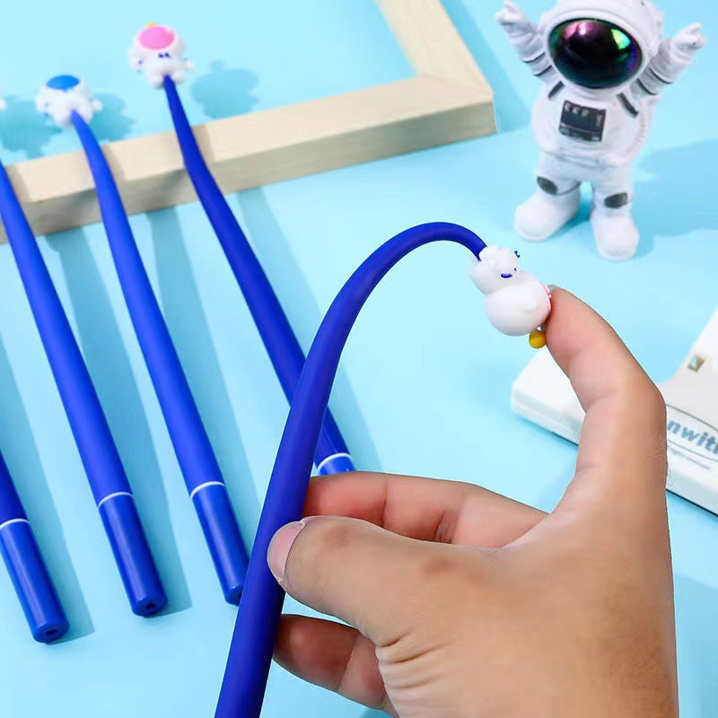 Astronaut Space Silicone Flexible Gel Pen