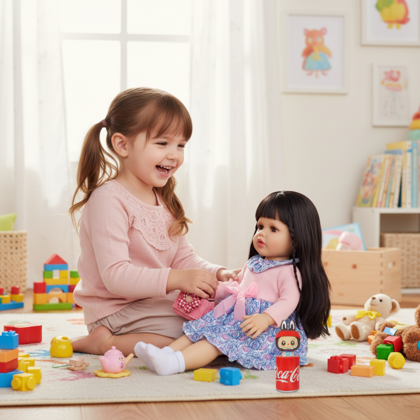 53 cm Premium Silicone Baby Doll Mega Bundle with Accessories - 0 Piece Mega Set