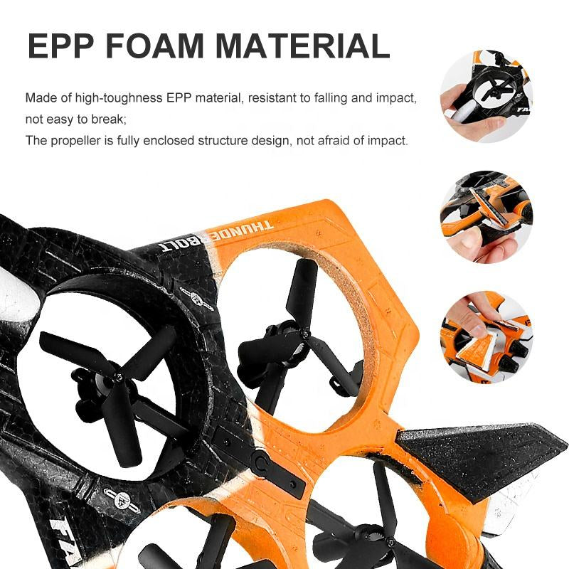 RC Combat Aircraft with 2.4 GHz Remote Control