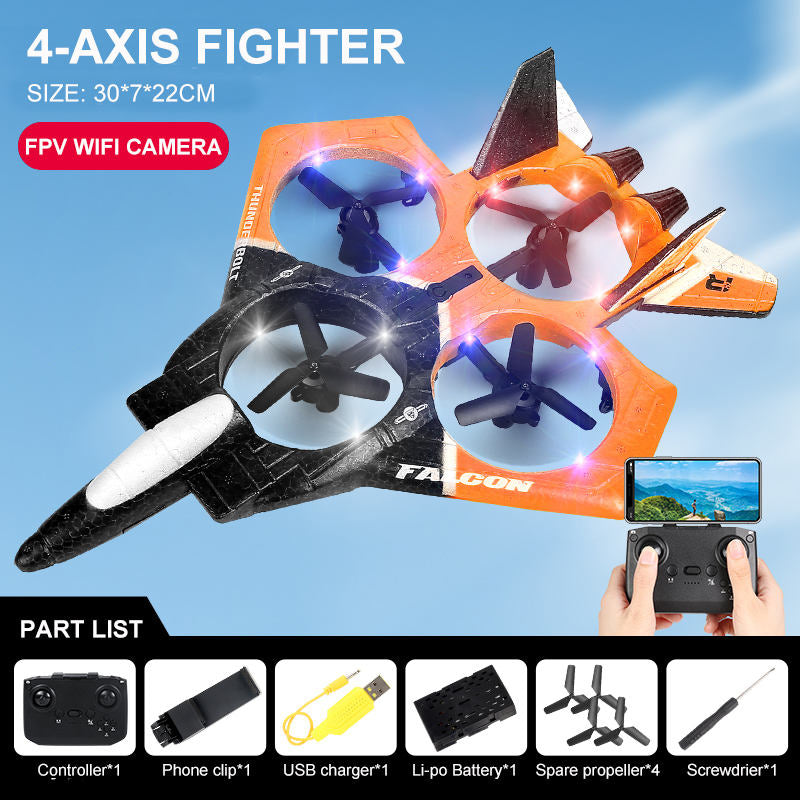 RC Combat Aircraft with 2.4 GHz Remote Control