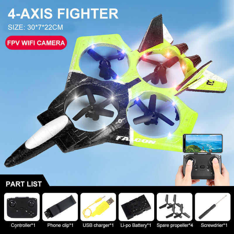 RC Combat Aircraft with 2.4 GHz Remote Control