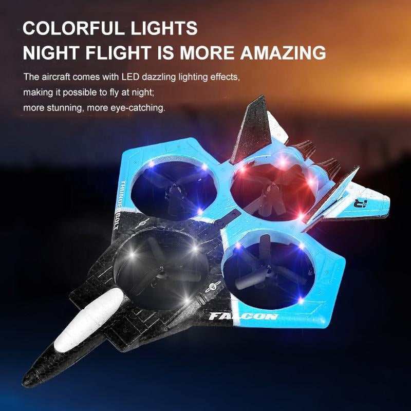 RC Combat Aircraft with 2.4 GHz Remote Control