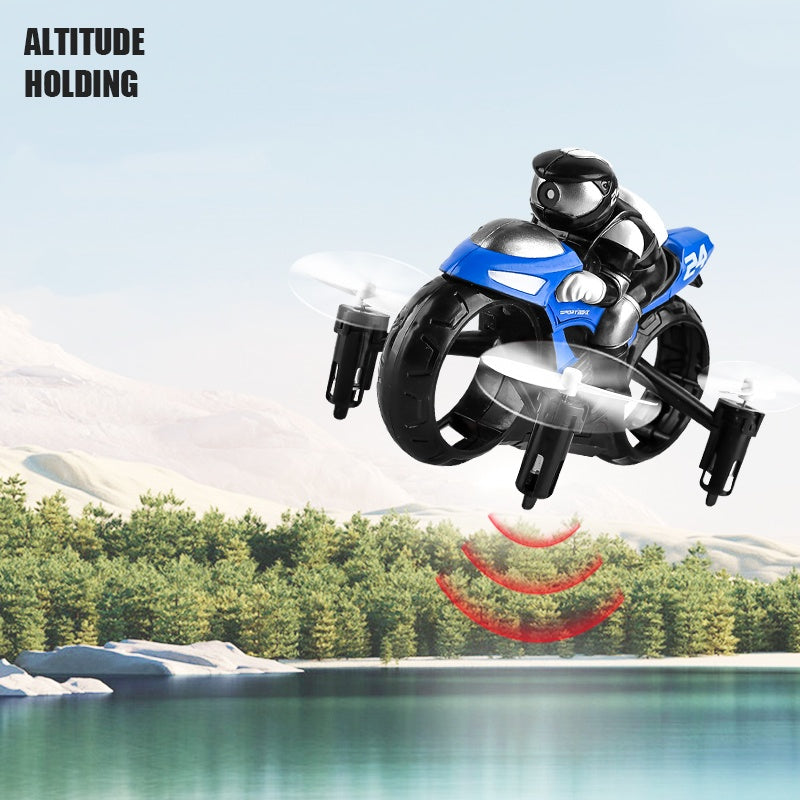 Remote Control Motorcycle Speed Land and Air Drift