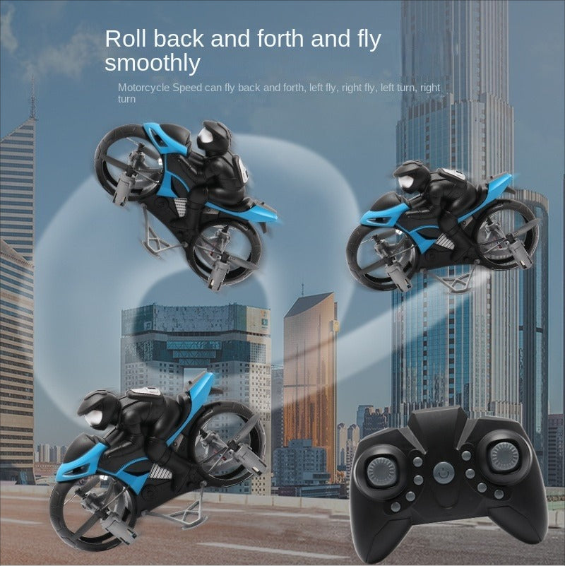Remote Control Motorcycle Speed Land and Air Drift