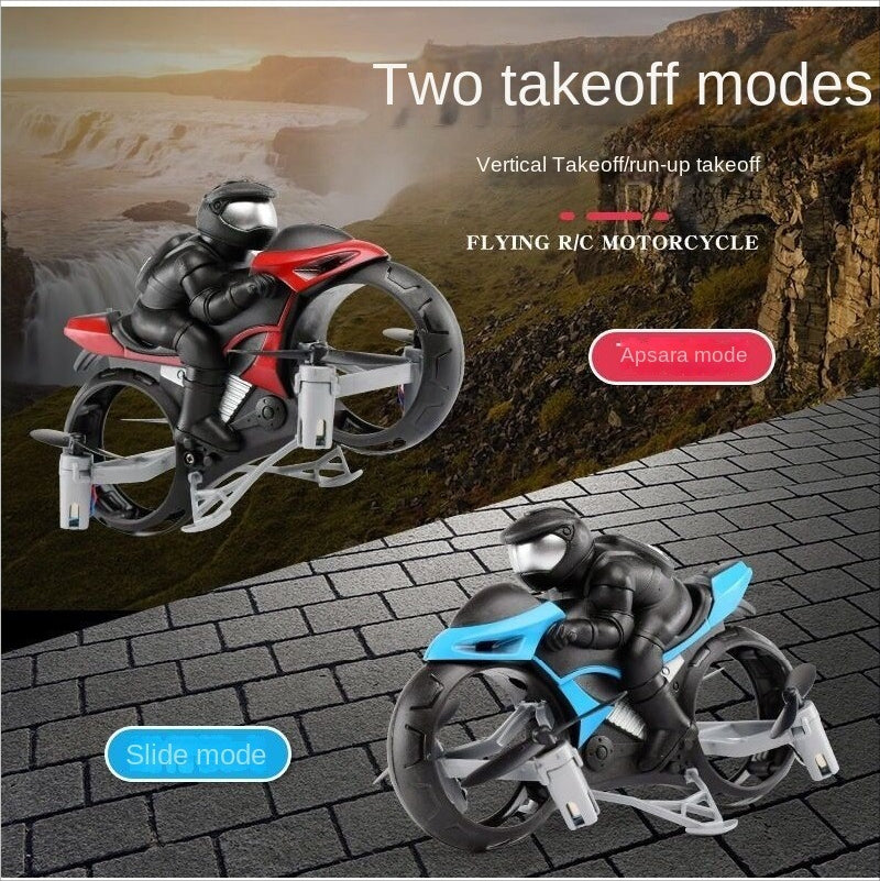 Remote Control Motorcycle Speed Land and Air Drift