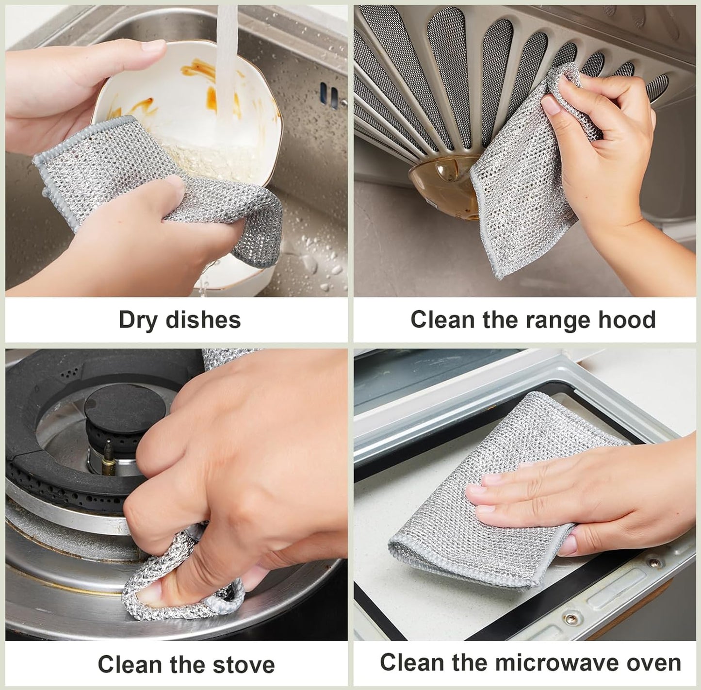 Multipurpose Dishwashing Cloth ( Pack Of 15 )
