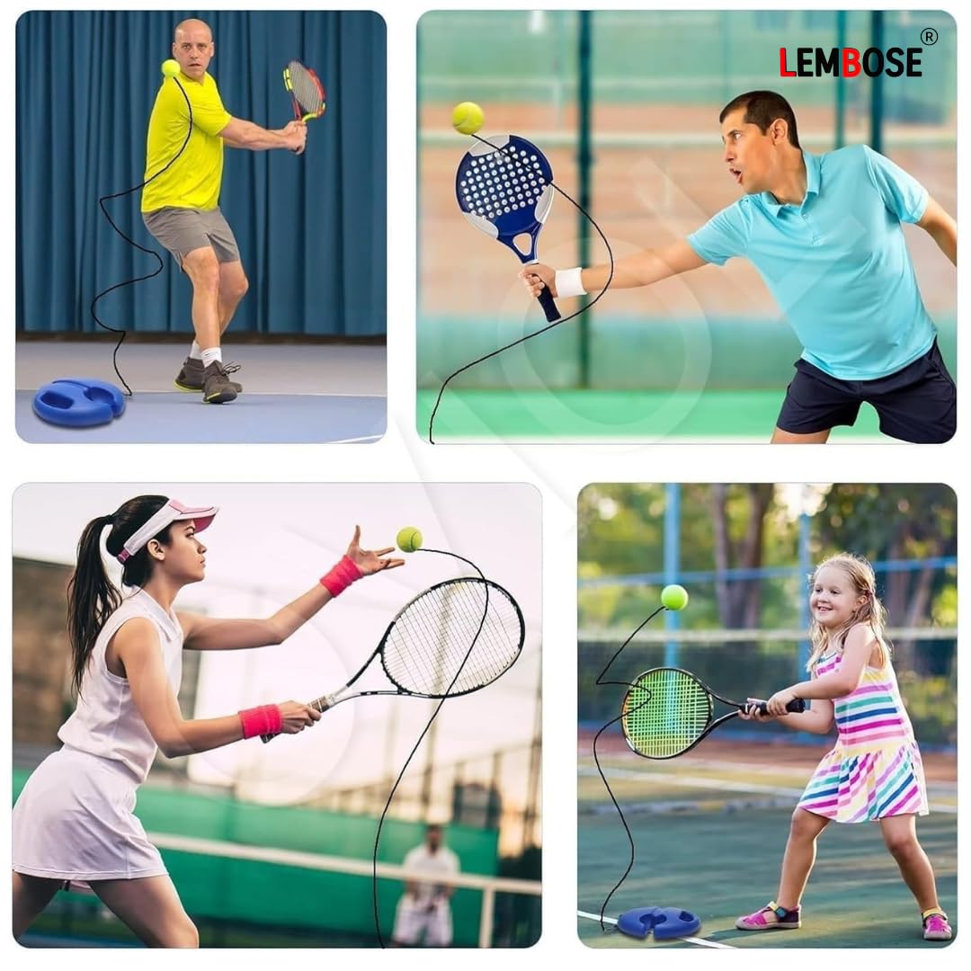 Rebound Self-Practice Set for Tennis & Cricket