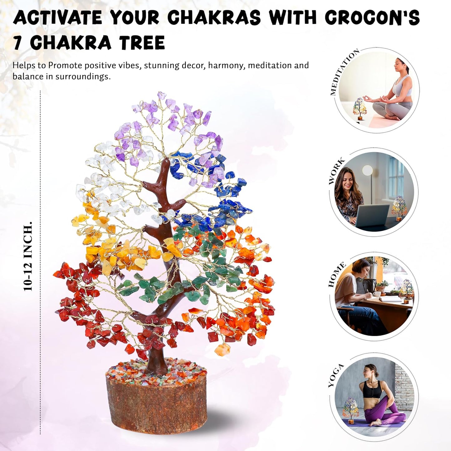 Seven Chakra Tree Of Life For Positive Energy