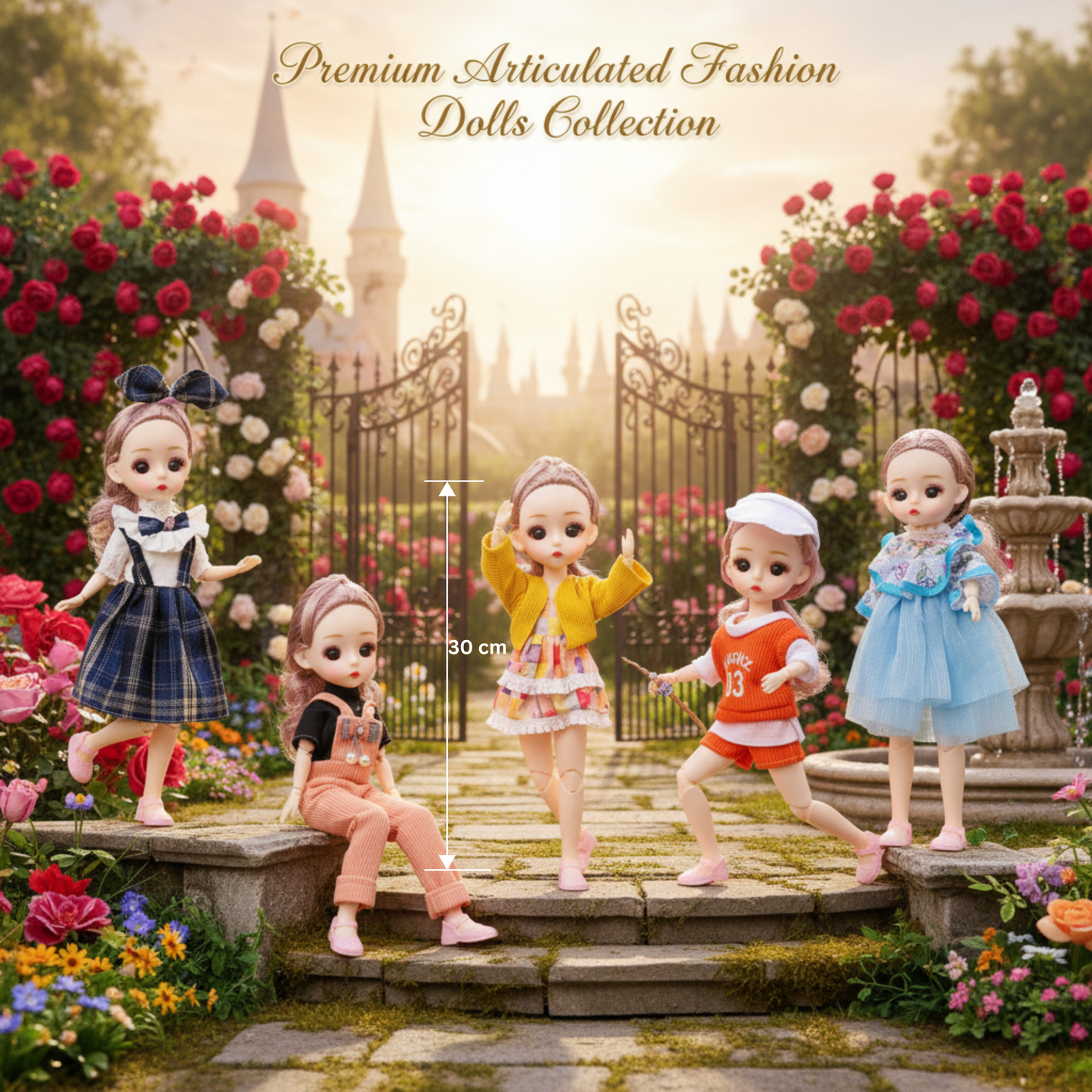 53 cm Premium Silicone Baby Doll Mega Bundle with Accessories - 0 Piece Mega Set