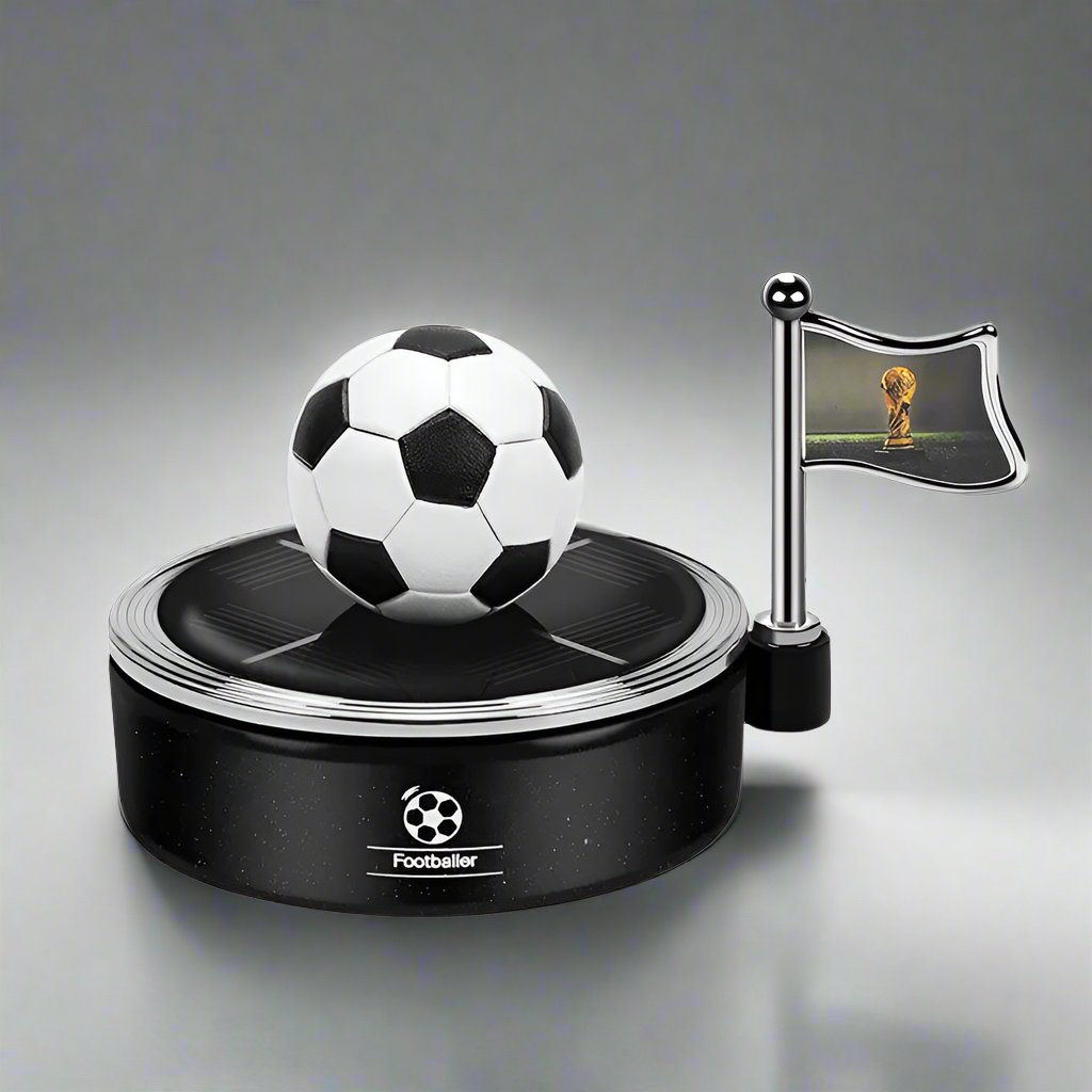 Solar Car Dashboard Rotating Purifier Football