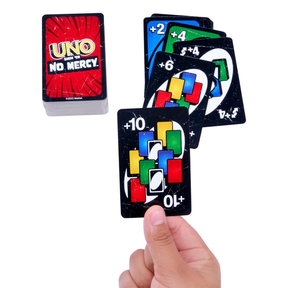 UNO No Mercy Cards - Brutal Ruthless Card Game
