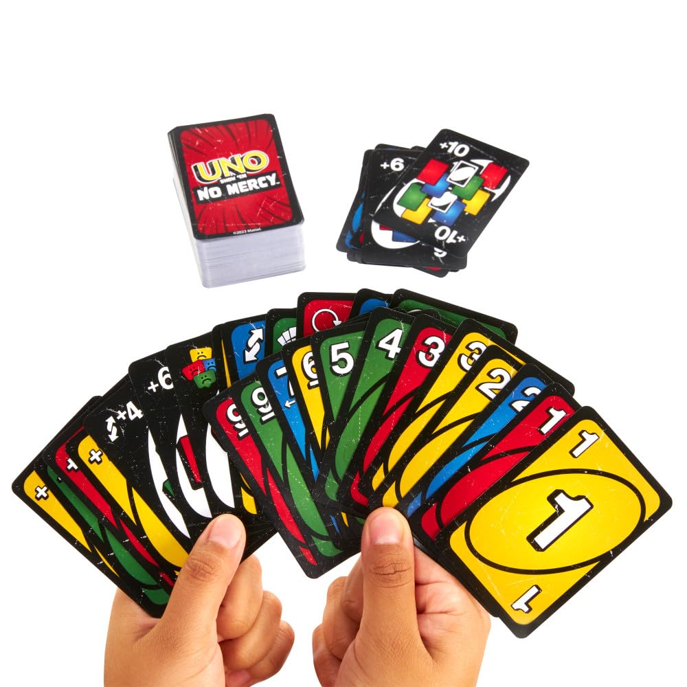 UNO No Mercy Cards - Brutal Ruthless Card Game