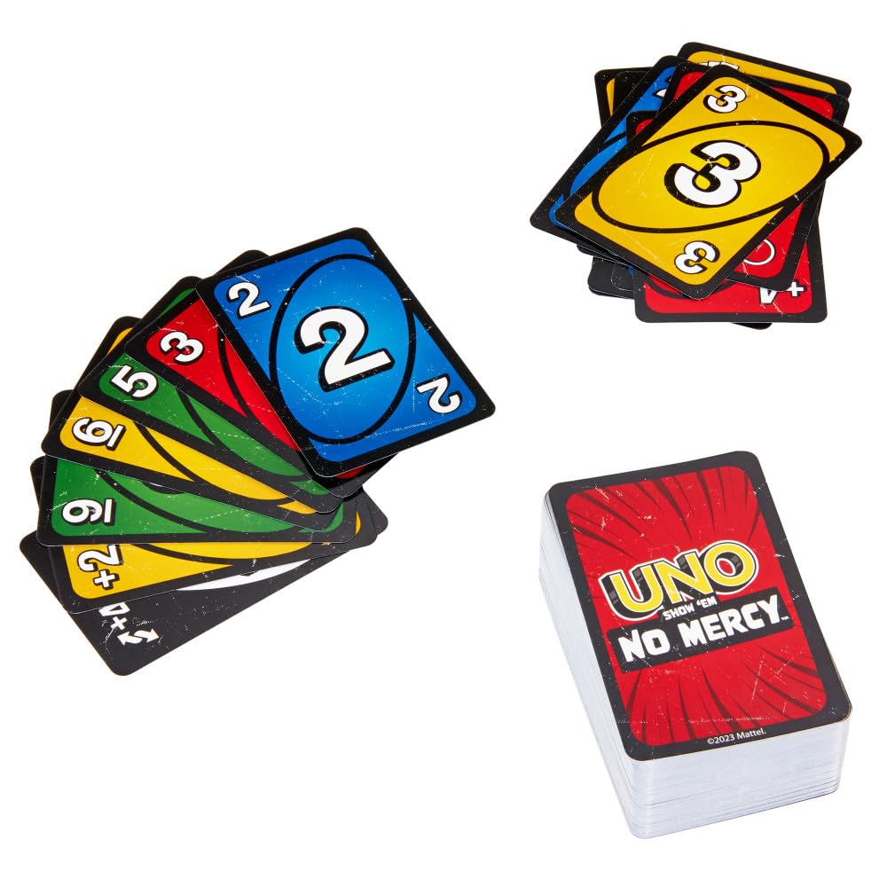 UNO No Mercy Cards - Brutal Ruthless Card Game