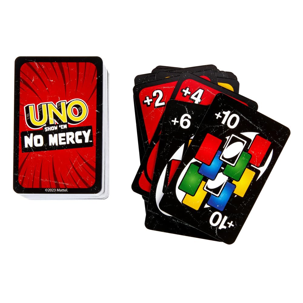 UNO No Mercy Cards - Brutal Ruthless Card Game