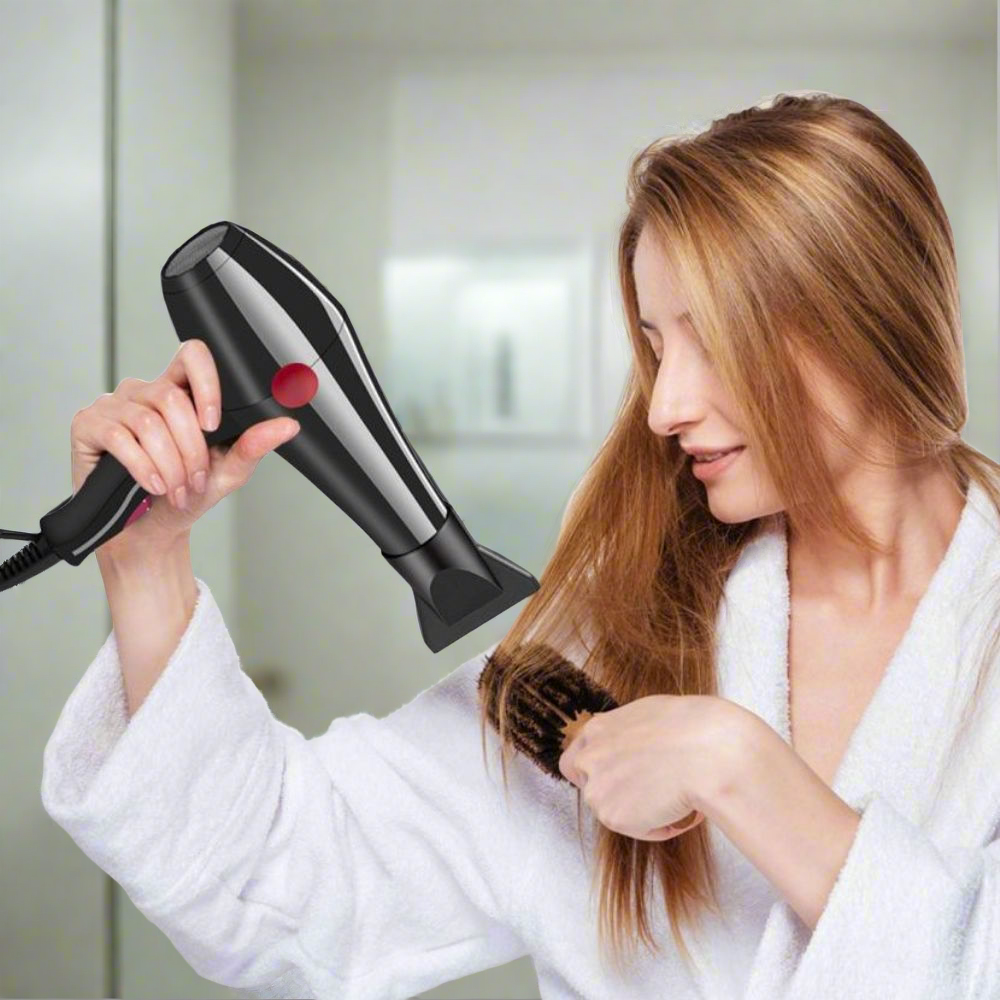 CHAOBA 2000 Watts Professional Hair Dryer (Black)