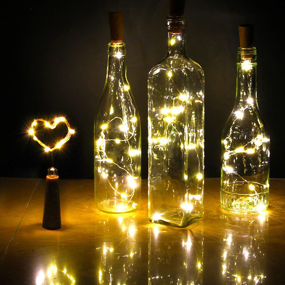 Warm White Cork LED For Decoration (Pack Of 10)