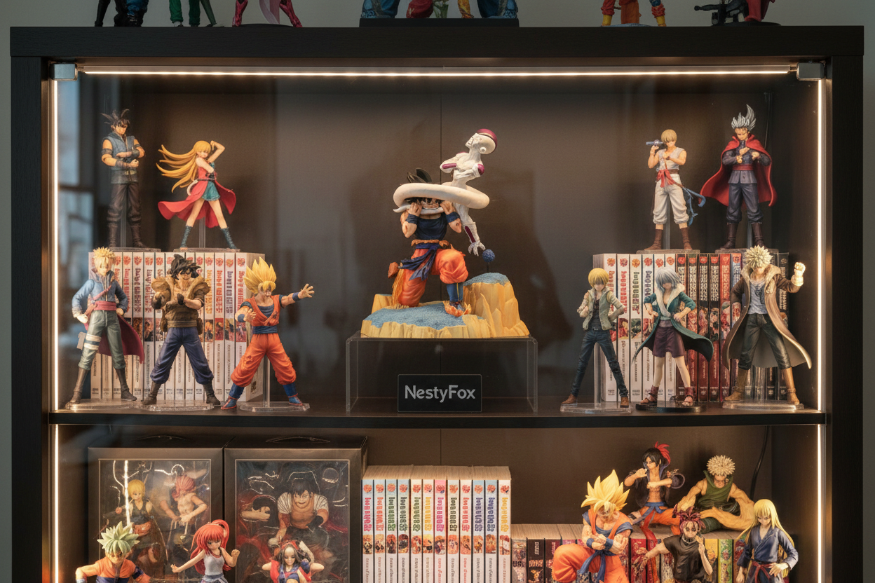 DBZ Figure in Collector Cabinet