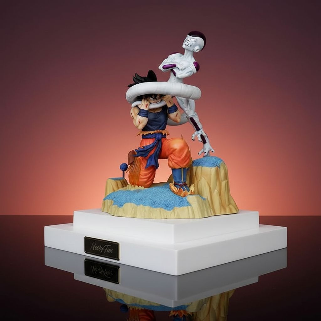 DBZ Goku Frieza Side View