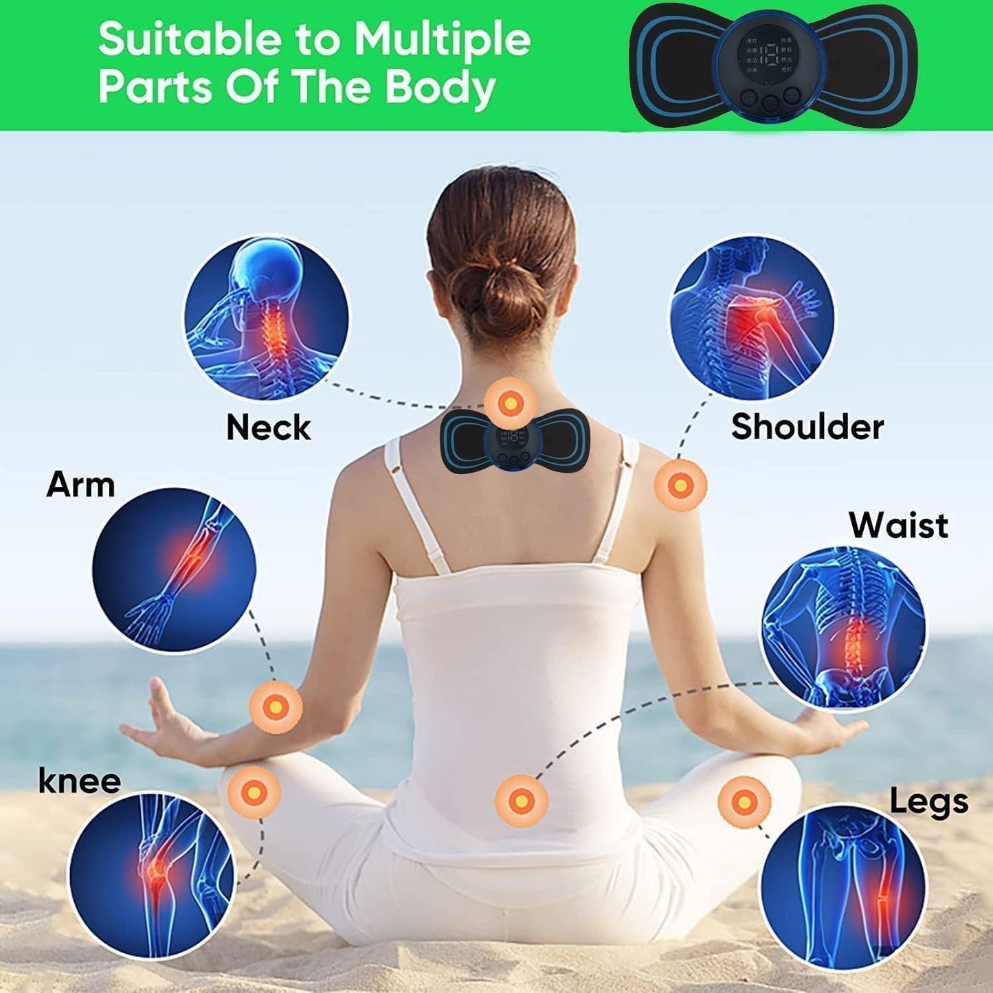 Foot Massager With Mini Body Massager