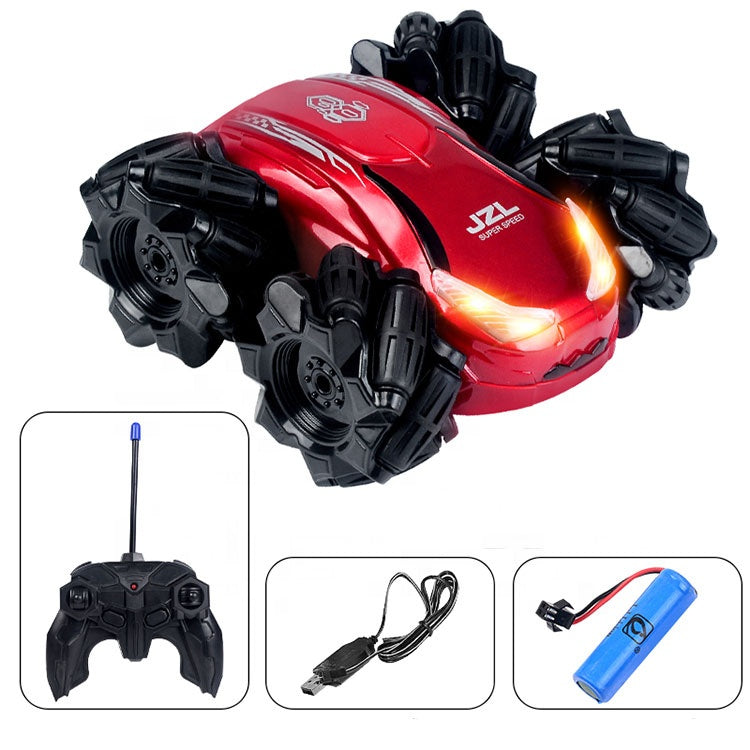 Drift Stunt Car Remote Control | 4-Wheel Drive Double Sided High Speed RC Toy with 360° Rotation & Rechargeable Battery