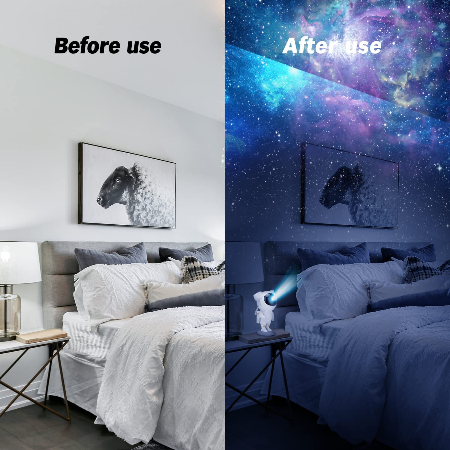 Galaxy Explorer Projector - Nebula Night Light - Dehradun Deals HubNight Lights