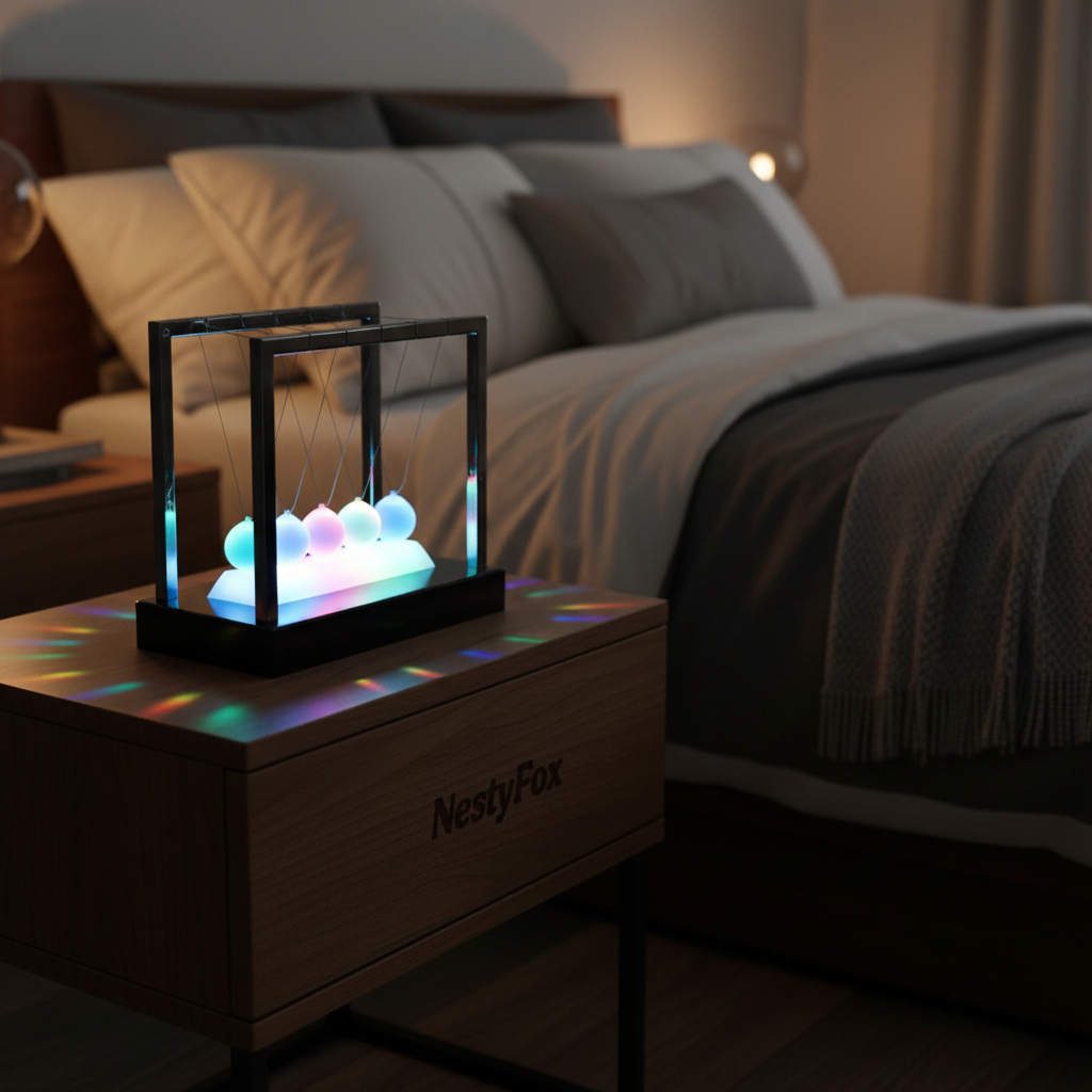 Lifestyle - Bedroom nightstand with ambient LED