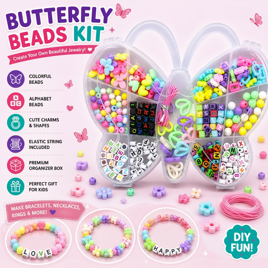 Butterfly Beads Kit product shot