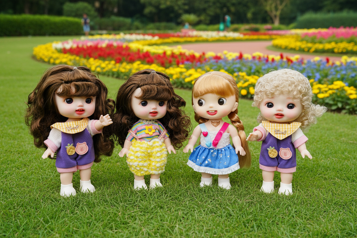Reborn Silicone Doll with Keychain Doll & Surprise Gift Set