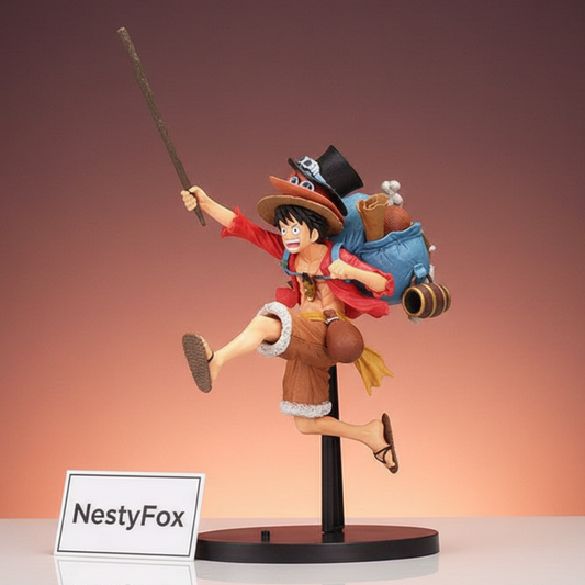 One Piece Monkey D. Luffy Cowboy Action Figure