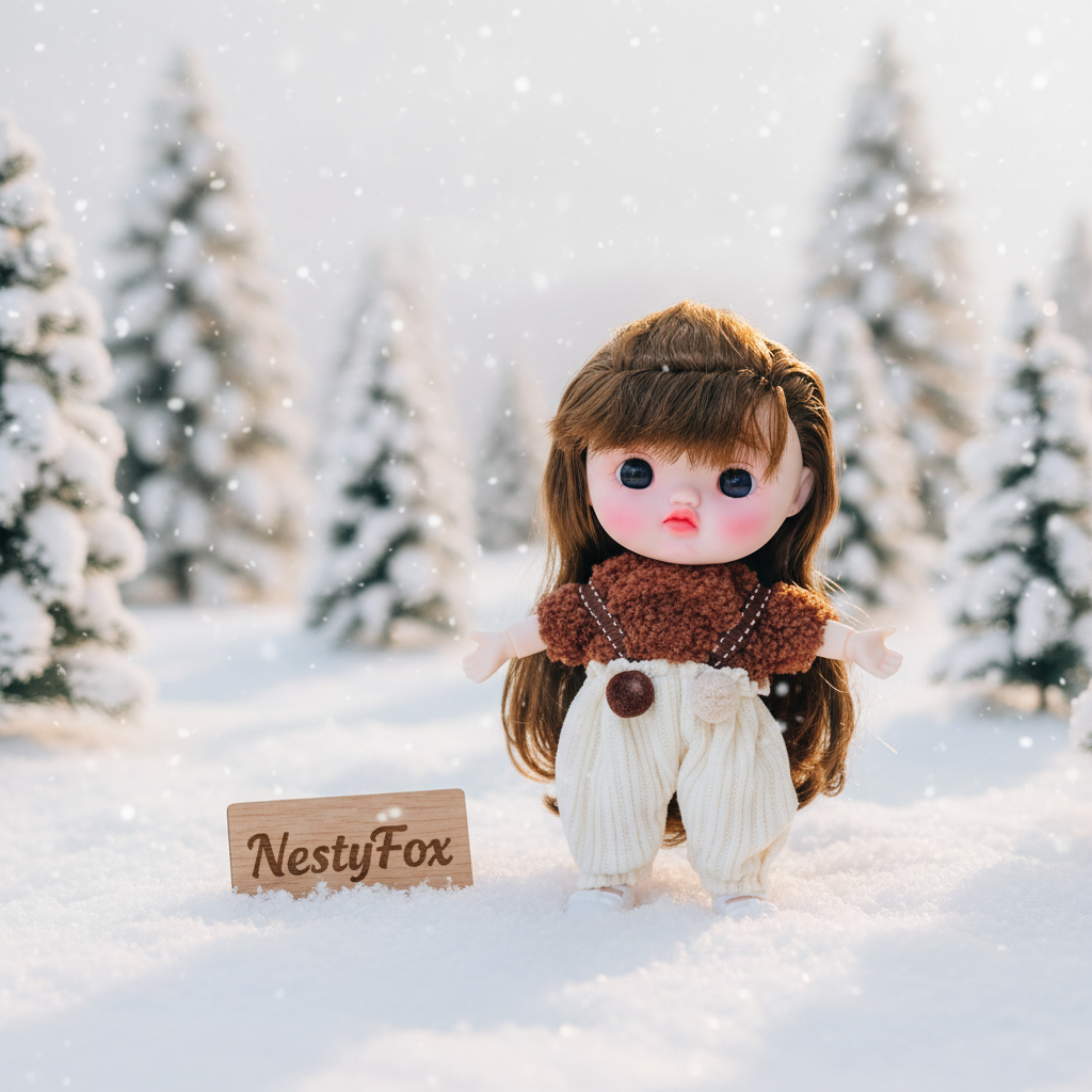 Premium Mini Doll - 22cm Collectible Toy for Kids Ages 3+