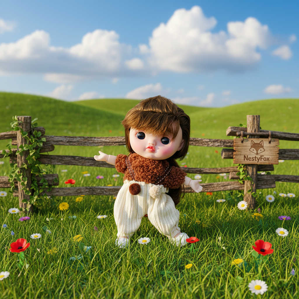 Premium Mini Doll - 22cm Collectible Toy for Kids Ages 3+
