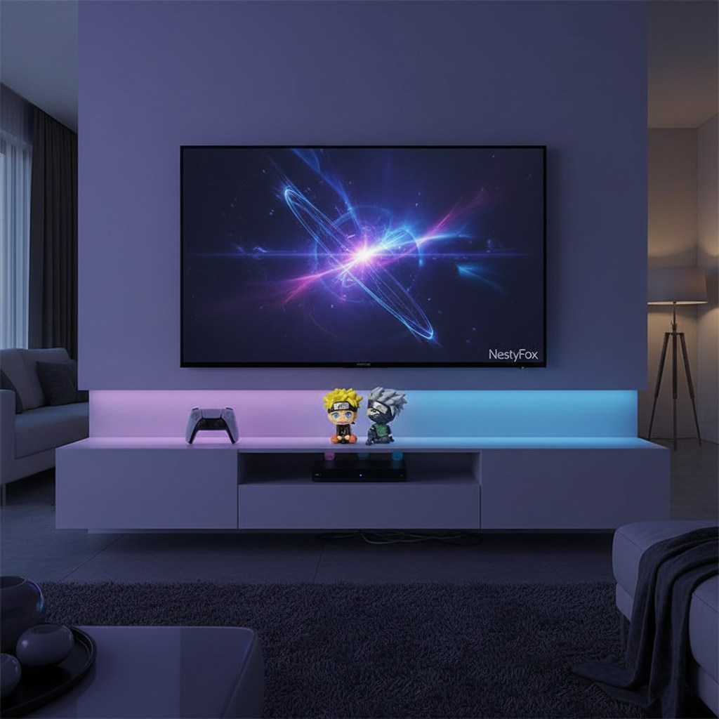 Naruto Kakashi Gaming Setup TV Console