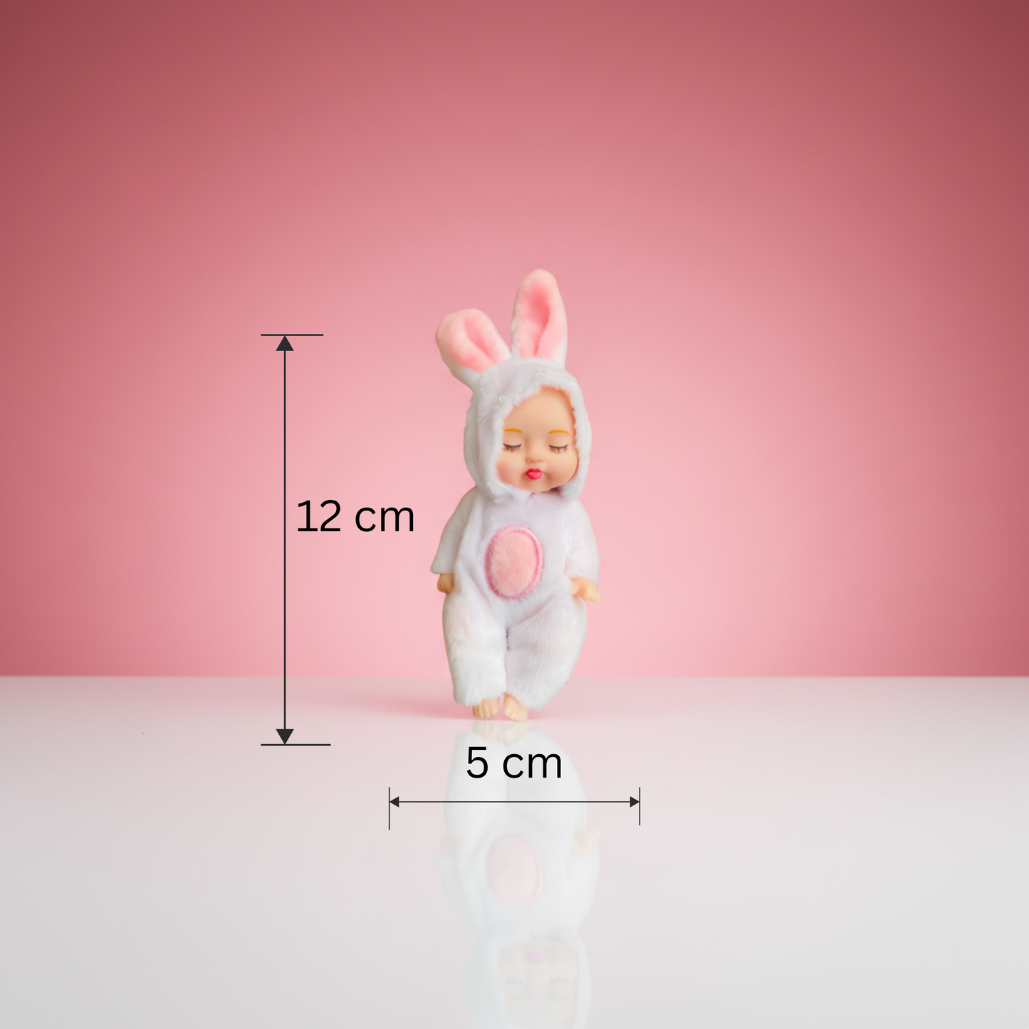 NestyFox 4 Dolls Set – Coco & Friends with Music & Light (22cm Fashion Doll + Mermaid + Mini + Baby)